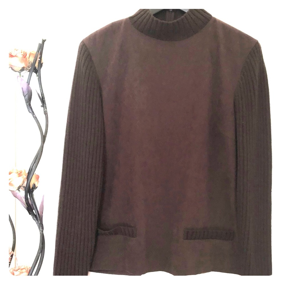 Talbots Mockneck Pullover Sweater